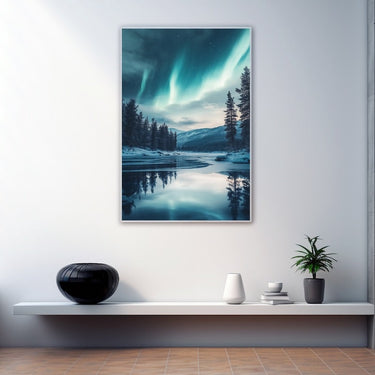 Northern Lights Canvas Painting